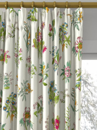 Harlequin x Sophie Robinson Woodland Floral Made to Measure Curtains or Roman Blind, Peridot/Ruby/Pearl - thumbnail 2