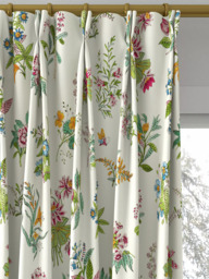 Harlequin x Sophie Robinson Woodland Floral Made to Measure Curtains or Roman Blind, Peridot/Ruby/Pearl - thumbnail 4