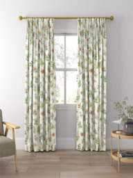 Harlequin x Sophie Robinson Woodland Floral Made to Measure Curtains or Roman Blind, Peridot/Ruby/Pearl - thumbnail 5