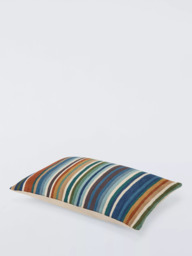 John Lewis Poncho Stripe Cushion, Multi - thumbnail 3