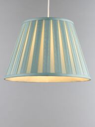 John Lewis Oratorio Silk Tapered Lampshade - thumbnail 1