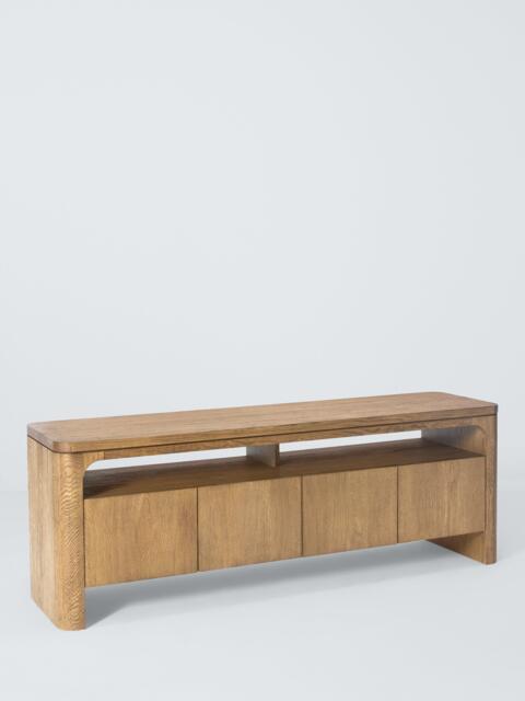 John Lewis Solace Cracked Oak Media Unit, Mid Tone Oak - image 1