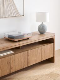 John Lewis Solace Cracked Oak Media Unit, Mid Tone Oak - thumbnail 2