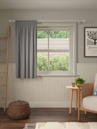 John Lewis Linen Polyester Blend Slot Top Voile Panel - thumbnail 5
