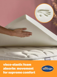 Silentnight Impress Memory Foam 5cm Deep Mattress Topper - thumbnail 5