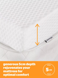 Silentnight Impress Memory Foam 5cm Deep Mattress Topper - thumbnail 6