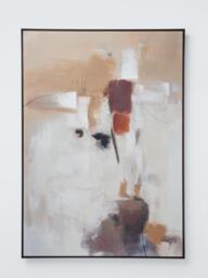 John Lewis 'Autumn Echo' Abstract Framed Canvas Print, Natural - thumbnail 1