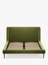 John Lewis Mid-Century Sweep Upholstered Bed Frame, Super King Size - thumbnail 2