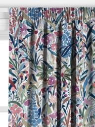 John Lewis Penelope Floral Made to Measure Curtains or Roman Blind, Dusty Mauve - thumbnail 2