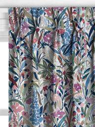John Lewis Penelope Floral Made to Measure Curtains or Roman Blind, Dusty Mauve - thumbnail 4