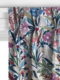 John Lewis Penelope Floral Made to Measure Curtains or Roman Blind, Dusty Mauve - thumbnail 5