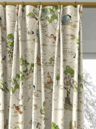 Disney Home x Sanderson Hundred Acre Wood Made to Measure Curtains or Roman Blind, Cashew - thumbnail 4