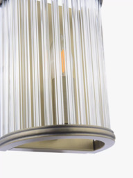 Laura Ashley Sutton Wall Light, Antique Brass - thumbnail 4