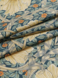 Morris & Co. Pimpernel Pair Thermal Lined Eyelet Curtains - thumbnail 6