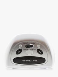 Acctim Auric Digital Alarm Clock, Silver - thumbnail 4