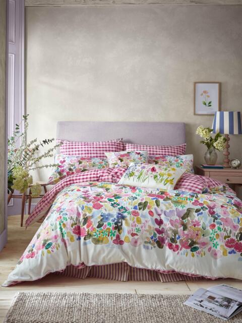 bluebellgray Flora Reversible Duvet Cover Set - image 1