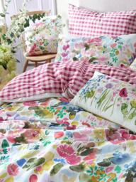 bluebellgray Flora Reversible Duvet Cover Set - thumbnail 3
