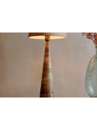 nkuku Chameli Mango Wood Table Lamp Base, Natural - thumbnail 5