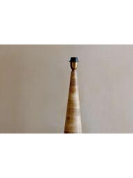 nkuku Chameli Mango Wood Table Lamp Base, Natural - thumbnail 2