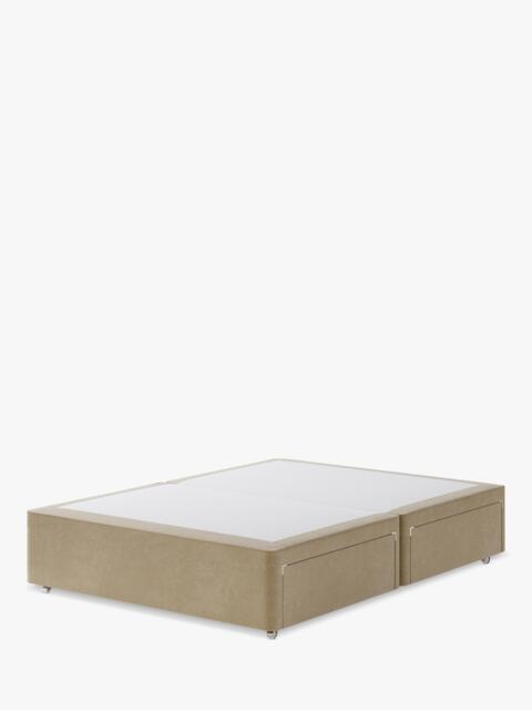 Hypnos Pocket Sprung Upholstered 4 Drawer Divan Base, King Size - image 1