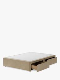 Hypnos Pocket Sprung Upholstered 4 Drawer Divan Base, King Size - thumbnail 2
