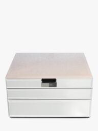 Stackers Glass Classic Jewellery Box, Set of 3 Layers