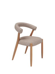 John Lewis Odell Dining Chair, Oak Leg, Atlas Kiln - thumbnail 1