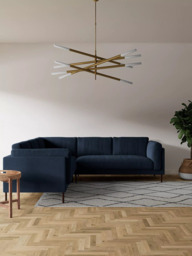 Swoon Munich 5 Seater Corner Sofa, Dark Leg - thumbnail 6