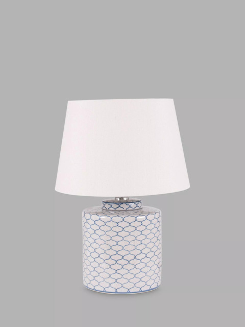 Pacific Demetri Glazed Ceramic Table Lamp, Grey - image 1