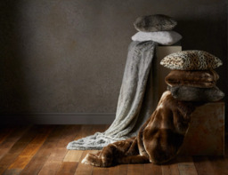 John Lewis Faux Fur Cushion - thumbnail 6
