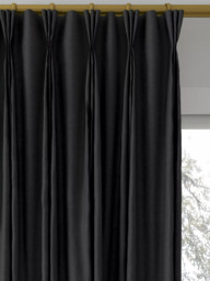Laura Ashley Swanson Made to Measure Curtains or Roman Blind, Charcoal - thumbnail 6