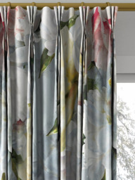 Designers Guild Peonia Grande Made to Measure Curtains or Roman Blind, Zinc - thumbnail 6