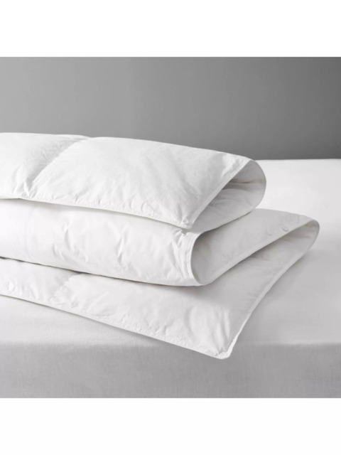 John Lewis Natural Duck Down 60/40 Duvet, 4.5 Tog, White - image 1