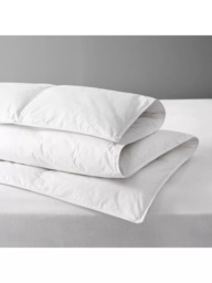 John Lewis Natural Duck Down 60/40 Duvet, 4.5 Tog, White - thumbnail 1