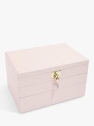Stackers Leather Velvet Lined Jewellery Box - thumbnail 3