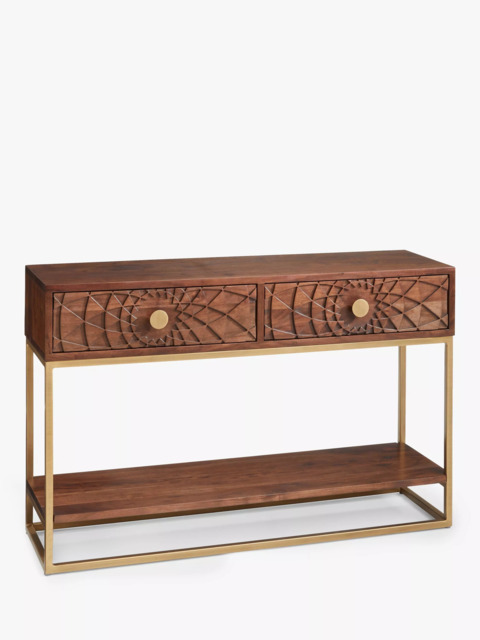 John Lewis Array Wood Console Table, Acacia - image 1