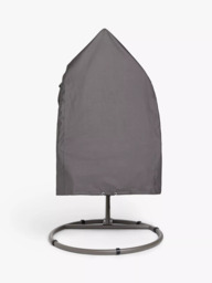John Lewis Rye/Chevron Garden Single Chair Pod Cover, Grey - thumbnail 2