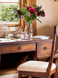 Laura Ashley Balmoral Desk, Dark Chestnut - thumbnail 5