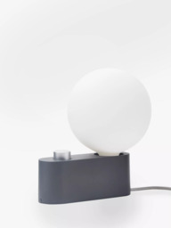 Tala Alumina Table/Wall Lamp with Sphere IV ES LED Dim to Warm Globe Bulb - thumbnail 3