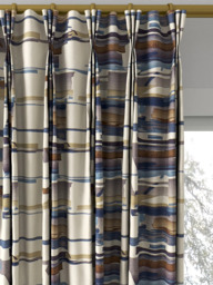 Harlequin Momentum 4 Made to Measure Curtains or Roman Blind, Old Navy/Denim/Tan - thumbnail 6