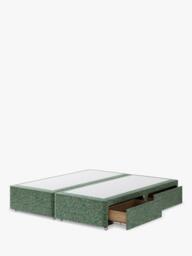 Hypnos Pocket Sprung Upholstered 4 Drawer Divan Base, Super King Size - thumbnail 2