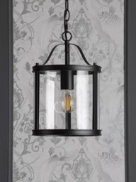 Laura Ashley Harrington Pendant Ceiling Light, Black - thumbnail 2