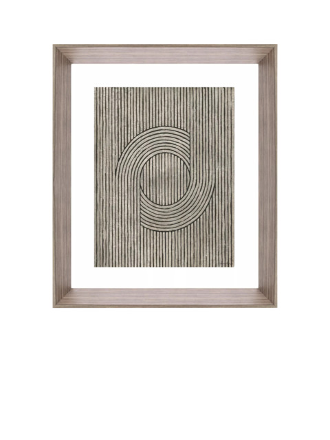 Brookpace Lascelles 'Cedar Grooves III' Framed Print, 66 x 55cm, Brown - image 1