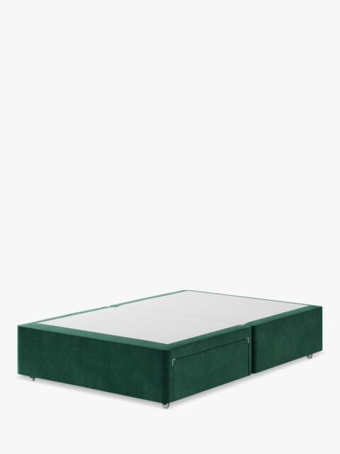 Hypnos Non-Sprung Upholstered 2 Drawer Divan Base, Double - image 1
