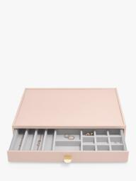 Stackers Supersize Glass Lid 3 Drawer Jewellery Box - thumbnail 5