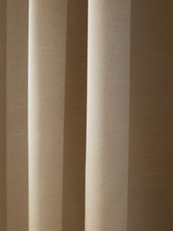 Laura Ashley Lille Stripe Pair Lined Pencil Pleat Curtains, Truffle Natural - thumbnail 4