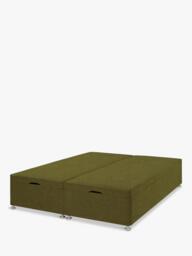 John Lewis Padded Top Upholstered Ottoman Storage Divan Base, King Size - thumbnail 1