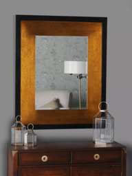 Laura Ashley Cara Rectangular Wall Mirror, 114 x 94cm, Bronze - thumbnail 2