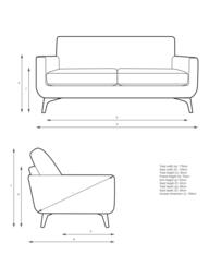 John Lewis Barbican Medium 2 Seater Sofa, Light Leg - thumbnail 2