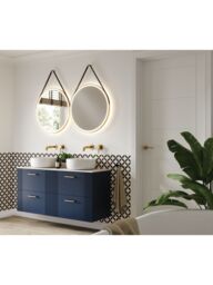 HiB Pendant Illuminated Bathroom Mirror - thumbnail 1